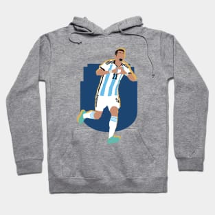 Angel Di Maria, Argentina vs France WC Final 2022 Collage Hoodie